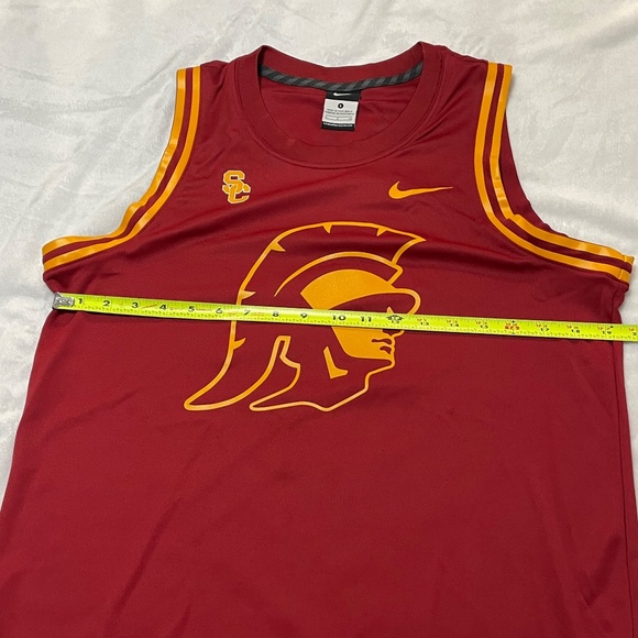 USC Tommy Trojans Jersey Number 0  Nike Size Small Sleeveless - Picture 5 of 9